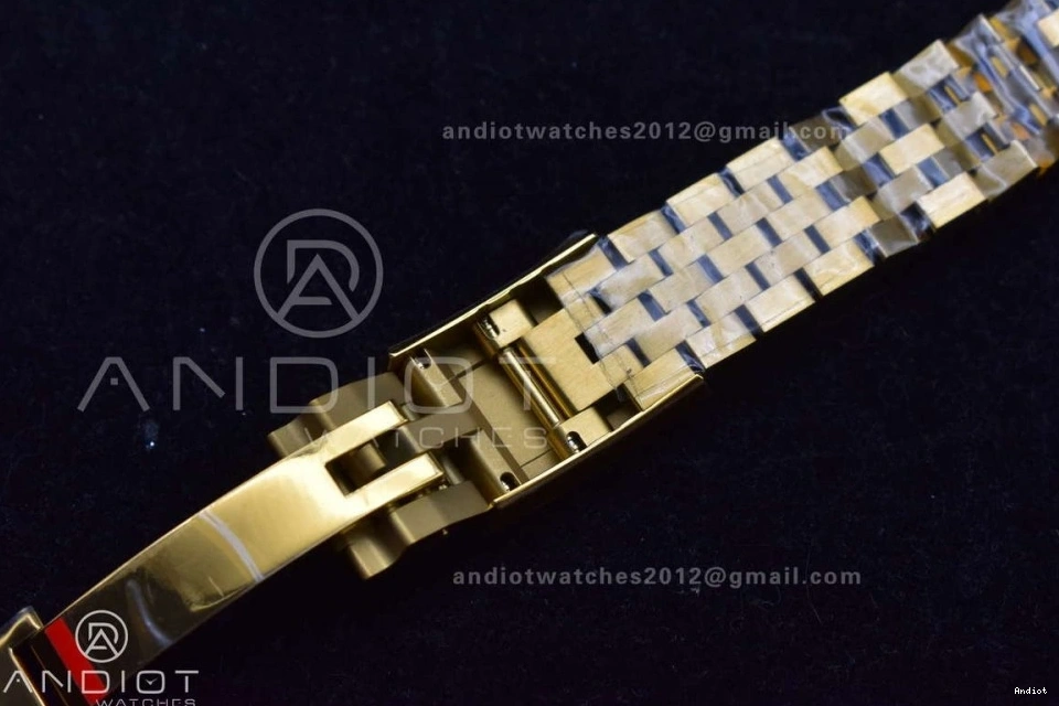 Factory Best 1:1 Black VR3285 Gold GRNR Dial Edition Gain Master II YG Bracelet CHS Weight on Jubilee 126718 GMT 0125